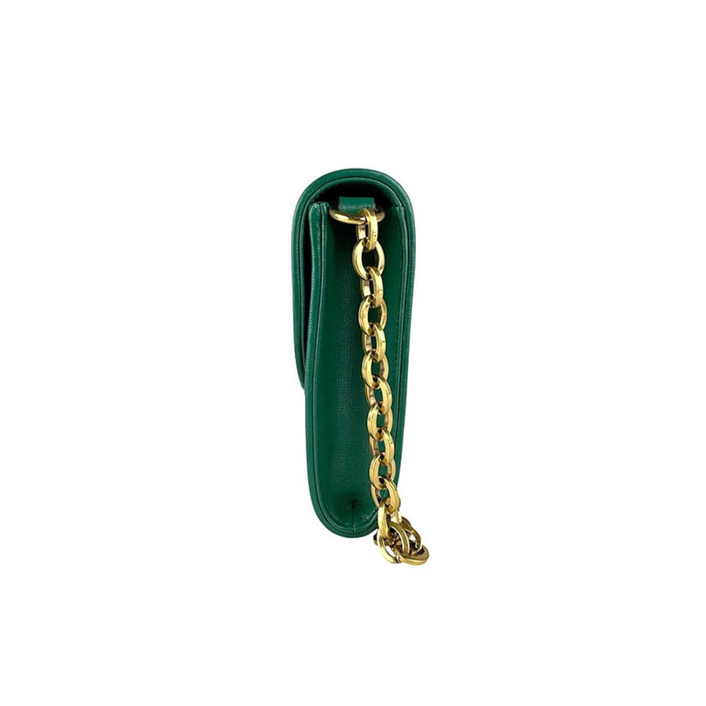 Gucci Tan Green Shoulder Straw Horsebit Bag Tan Green